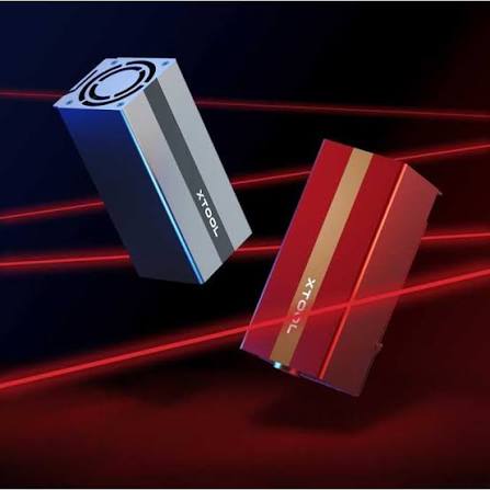 Laser engraving machine cutting material