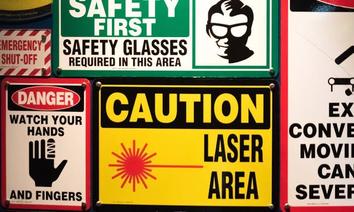 Assorted materials used for laser engraving and cutting