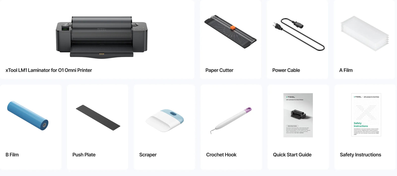 xTool LM1 Laminator for O1 Omni Printer