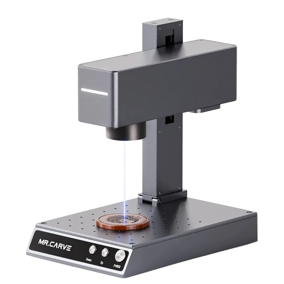 Mr.Carve M4 Dual-Laser Fiber Marking Machine for Metal and Wood