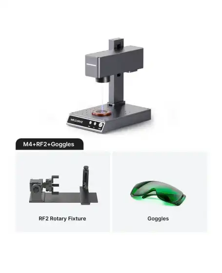 Mr.Carve M4 Dual-Laser Fiber Marking Machine for Metal and Wood 5