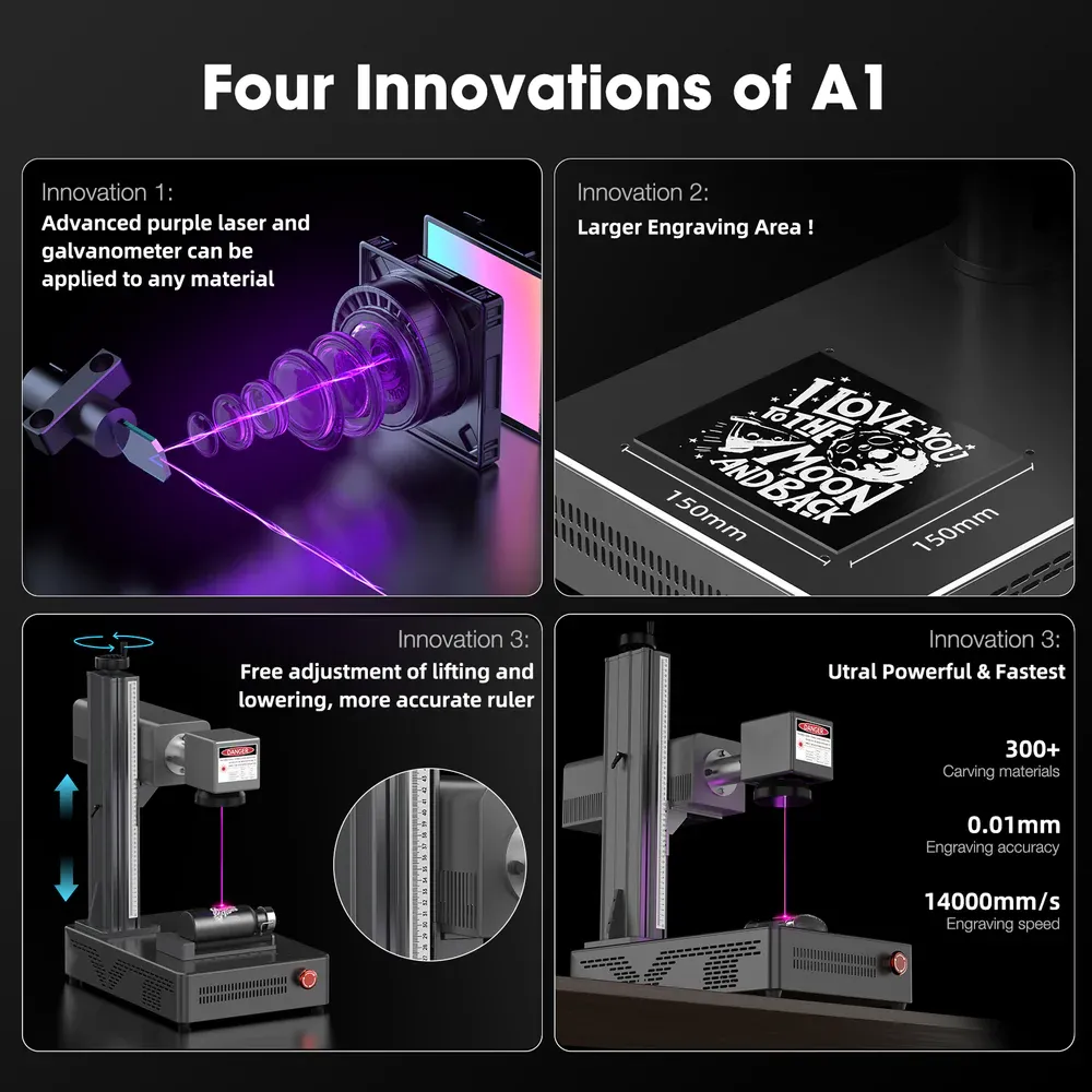 Mr Carve A1 – UV Laser Marking Machine