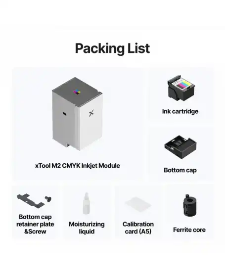 xTool M2 CMYK Inkjet Printing Module 5