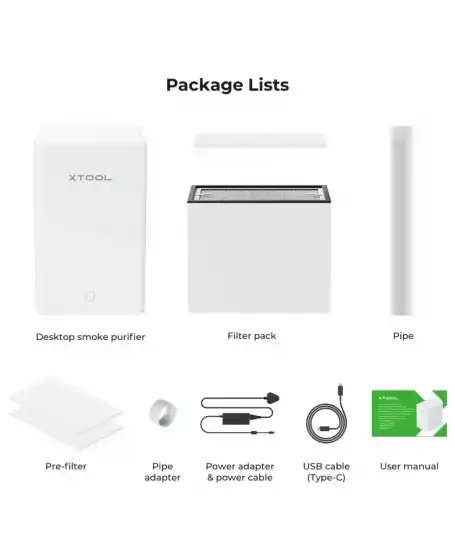 xTool Desktop Air Purifier (F2 / M2) 7