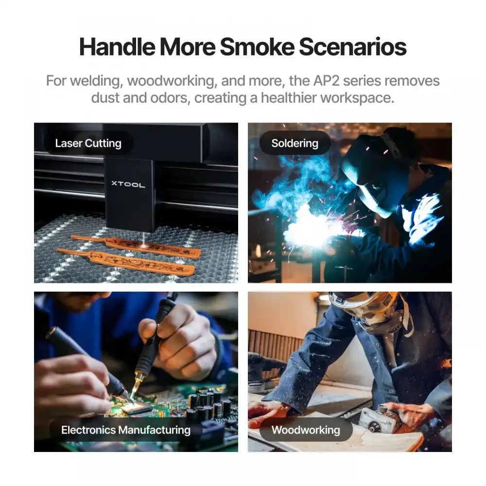 xTool SafetyPro AP2 Air Purifier